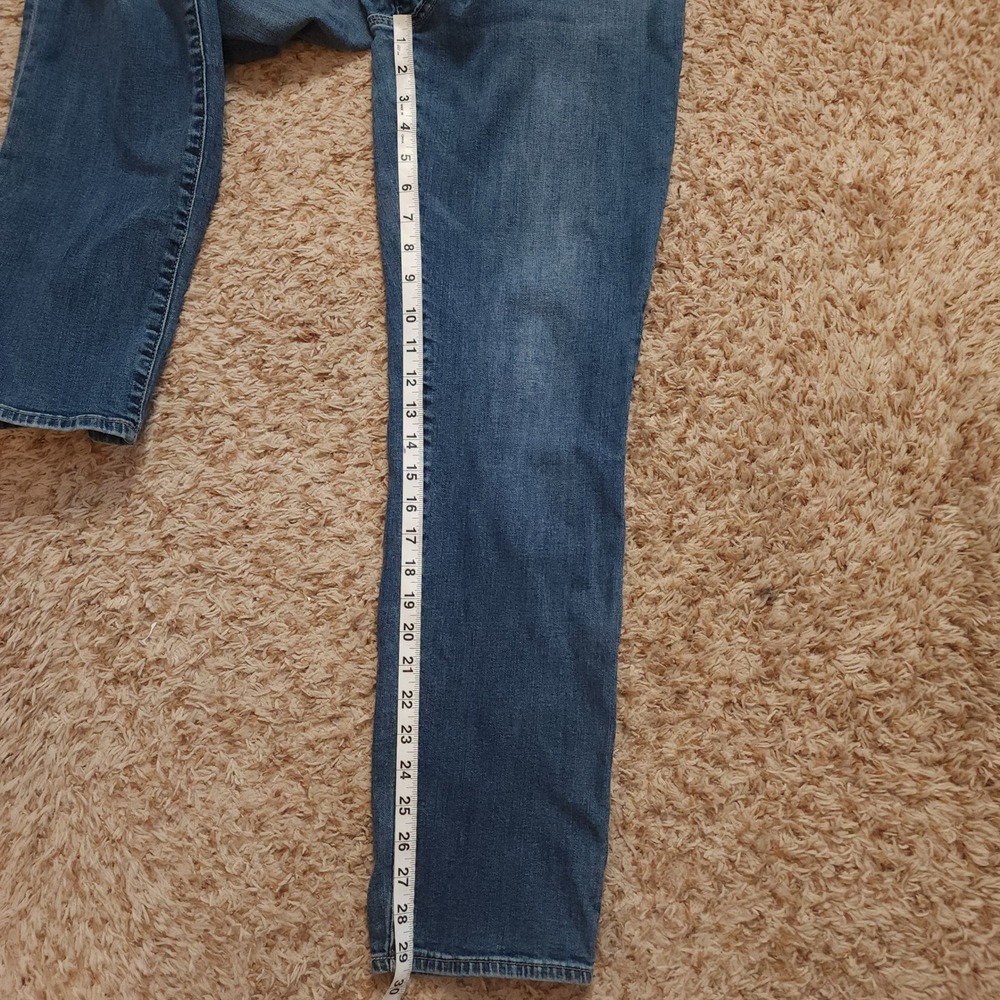 Kut from the Kloth Katy Boyfriend Jeans Womens 10 Blue Medium Wash Straight Leg - Picture 7 of 10